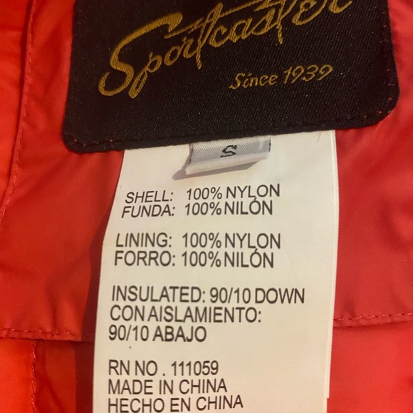 Red Puffer Jacket - Picture 3 of 3